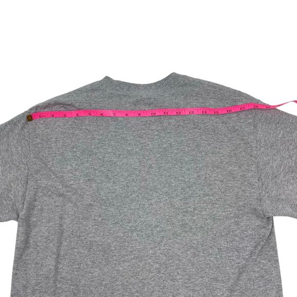 Gildan Mens Gray Deck The Halls Christmas Holiday Short Sleeve T-Shirt Sz M - Picture 10 of 10